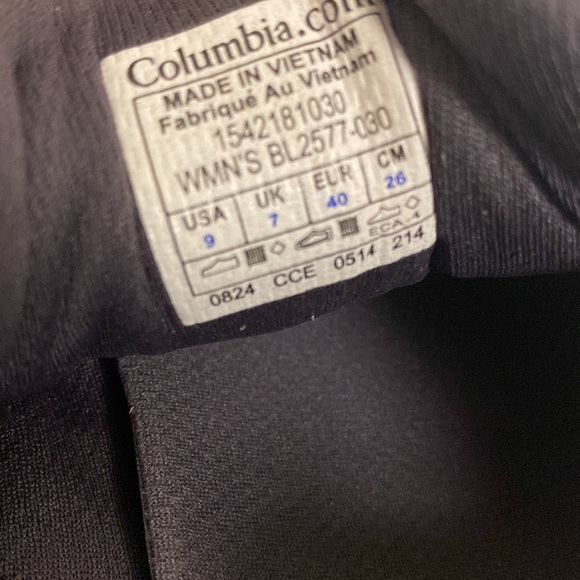 COLUMBIA Techlite Omni Grip Lace Up Sneakers Sz 9 - Picture 10 of 17